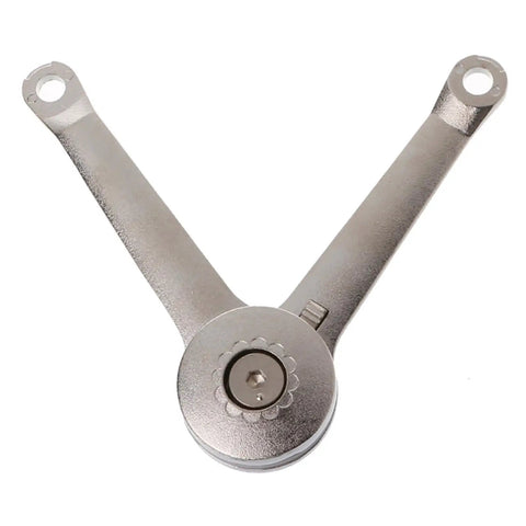 Hydraulic Cabinet Door Hinges With Adjustable Stop For Kitchen Cabinets, Quiet Lift Up Flap Stay Hardware, Polished Silver Finish