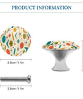Real Deal Round Cabinet Knobs In Premium Stainless Steel With A Two Pack Of Super Smooth Drawer Pulls For Cupboards Dressers And Kitchen Furniture Including Mounting Screws For A Dope Quick Update, 1.1in diameter with screw.