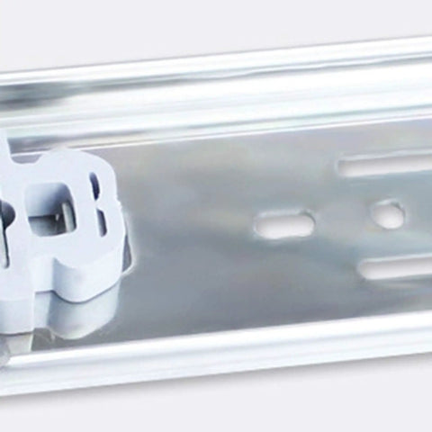 Close-up of Beefy Ball Bearing Full Extension Drawer Slides 10 To 40 Inch Runners Rails Track With 70 Kg Capacity Ideal For Cabinets RVs Trucks
