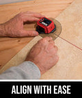 Compact Digital Level With Line Laser For Quick, Accurate Leveling Real Time Display And Easy Alignment Laser Line Projection On Walls Or Floors Built In Protractor Lightweight And Handy For Tight Spots And On The Go Projects. used on tile