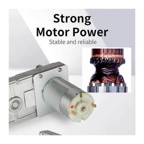 Rock Solid Electric DC Telescopic Linear Actuator Dead Simple Reciprocating Motorized Cylinder showing strong motor with insulated windings.