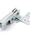 Under Draw Latch Lock Hasp Two Way Toggle For Carbon Steel Cabinet Door Industrial Hardware Yellow Latch Color Durable 1 Piece