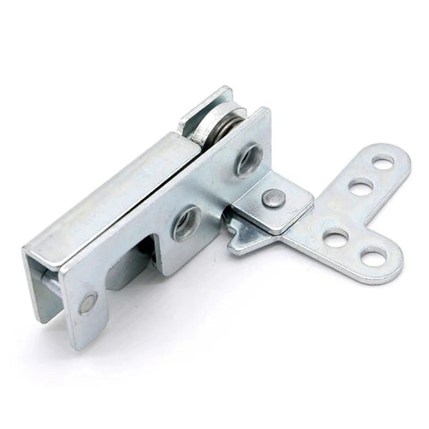 Under Draw Latch Lock Hasp Two Way Toggle For Carbon Steel Cabinet Door Industrial Hardware Yellow Latch Color Durable 1 Piece