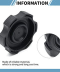 Brake Master Cylinder Reservoir Cap Drop In Replacement For Kia Optima 2011 2018 And Hyundai 2012 2017 Black ABS Material