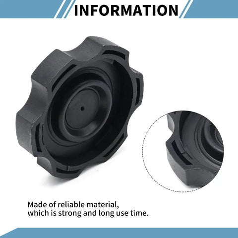 Brake Master Cylinder Reservoir Cap Drop In Replacement For Kia Optima 2011 2018 And Hyundai 2012 2017 Black ABS Material