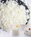 White Soy Wax Flakes For Candle Making 2 Pound Bulk 100 Percent Natural Soy Wax Premium Quality DIY Candles Clean Burn No Black Smoke