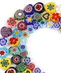 Premium Quality Fresh Hella Sparkly Lampwork Glass Beads Loose Round Spacers For Diy Bracelet Necklace Jewelry Crafting And Dress Decor Accents 10Mm 44 Pieces, colorful heart-shaped beads.