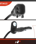 Plug And Play Set Of Four Abs Wheel Speed Sensors Built Different For Chevy Equinox And Gmc Terrain 2010 To 2017 connector close-up image.