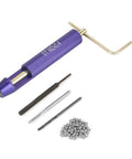 50Pcs Thread Repair Kit For Damaged Steel Threads M2 X 0.4 Stainless Wire Inserts Pro Grade Tool Set with tools and inserts
