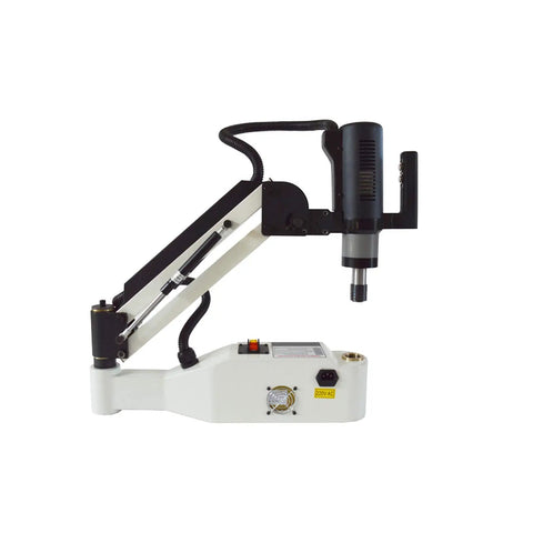 Techtongda Electric Tapping Machine M6 To M36 With Touchscreen 360 Degree adjustable tapping tool with functional arm for heavy machinery.
