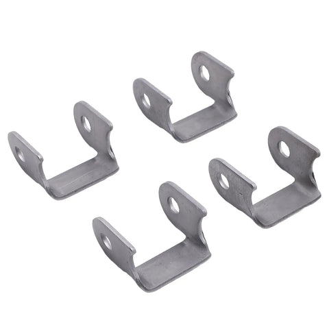 Beefy Shock Swing Arm Weld On Bracket Kit For Go Kart Quad Bike And ATV 4mm Mounting Brackets DIY Parts set of four steel brackets