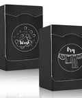 2 Pack Black Outdoor Washer and Dryer Covers 27 x 33 x 39 Inch Weatherproof Waterproof Dust Proof Anti UV Front Loading Machine Cover