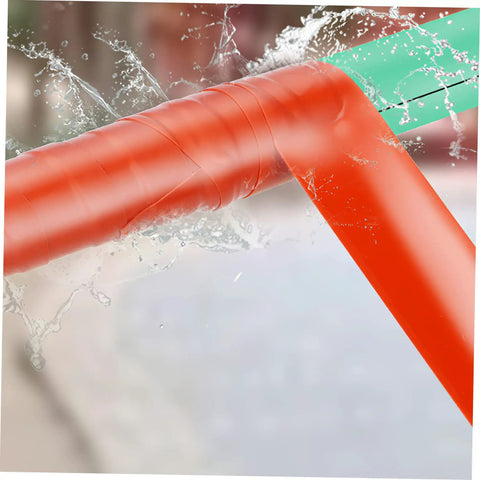 Leak Stop Tape For PVC PPR And Metal Pipes Flexible Self Adhesive Sealing Tape For Quick Waterproof Airtight Repairs in red on pipe