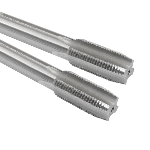 Close-up of 2 Pack M16 x 1.5 High Speed Steel Tap and Die Set for Metric Threads Right Hand Tap and Die Kit for precision threading