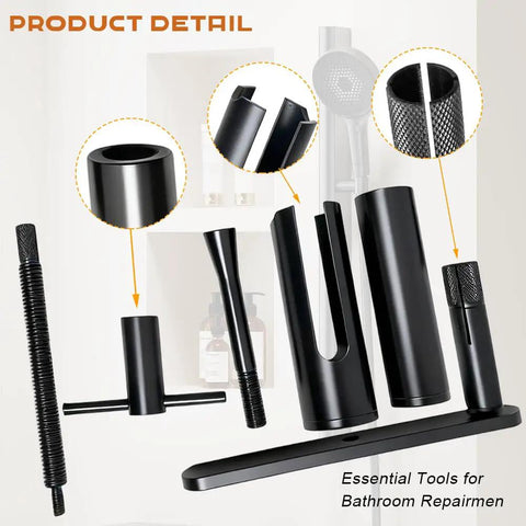 Cartridge Extractor Tool For Moen 1200 1222 1225 PosiTemp Valves Pro Grade ONA Style with various components displayed