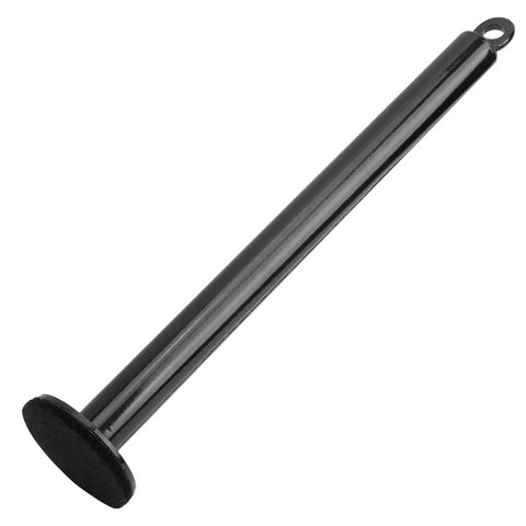 Heavy Duty Barbell Loading Pin For Diy Gym Setup Steel Weight Pin With Non Slip Sponge Base 250 Lb Capacity 12.6 Inch Length Ideal For Wrist Forearm And Grip Gains