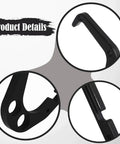 Close-up of Aluminum Tree Climber Hook With Single Hand Operation For Outdoor Chainsaw Tool And XL Carpenter Harness Belt Gear