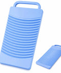 Heavy Duty Japanese Plastic Washboard For Laundry Scrubbing Portable Hand Wash Board Hella Tough 13x6 inch blue for quick laundry.