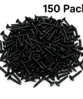 150 Count Pro Grade Heavy Duty Self Drilling Sheet Metal Screws With Phillips Modified Truss Head One Half Inch Long Black Phosphate Finish Self Tapping For Quick One Step Install On Metal Studs And Wire Lath