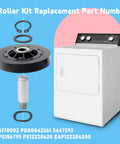 Speed Queen Dryer Rebuild Kit All In One With Roller Set RB170002 featuring drum roller and dryer