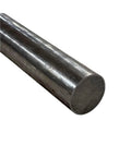 1144 Steel Round Rod 1-3/16 Inch Diameter By 36 Inch Length, Weldable Cold Finished Stock For DIY Projects, close-up view of rod end