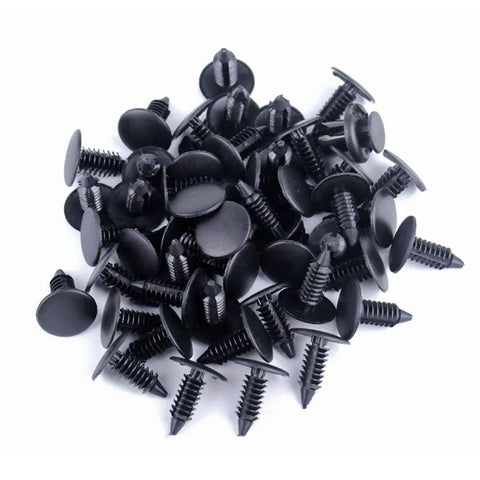 Universal Golf Cart Fastener Push Rivets Set 100 Piece Xmas Tree Clips For Electric And Gas Models Replacement Fender Flares Deck Trim