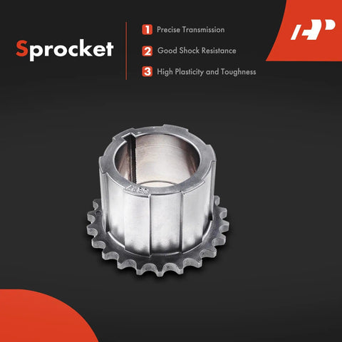 Metal sprocket component from Engine Timing Chain Kit With Tensioner For OHV V8 Engines 4.3L 4.8L 5.3L 6.0L 6.2L