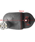 Top view of Dual Shaft High Torque Gear Motor For Kids Ride On Cars 12V 24V Upgrade Kit With Metal Gearbox Easy Install