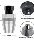 Heavy Duty Stud Remover And Extractor Tool For One Quarter To One Half Inch Bolts Grips And Removes Broken Rusted Studs
