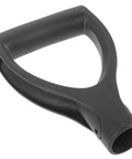D Shaped Shovel Handle Replacement For Garden Tools Ergonomic Plastic Grip Lightweight Portable Easy To Install Replacement Handle For Garden Spade Durable Construction For Rough Work And Long Lasting Comfort 1 Piece, black color