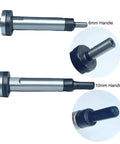 Electric Drill To Angle Grinder Adapter Kit With 6mm And 10mm Variable Shaft Mandrel Including 2 Wrenches Flange Nuts