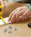 200 Pcs Stainless Steel Screw Set M3 M8 Flat Grub Screws 304 Alloy Fasteners For Doors Shop Smooth Threads Perfect Diy And Pro Techs Loving Solid Work Done Right With Heavy Duty Gear To Crush It Hard. Stainless steel grub screws on wood with tape measure for fitting