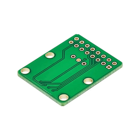 AS5047P Encoder Module Development Board For SimpleFOC Projects, Delivers Precise Position Feedback With SPI Interface, Plug And Play Design, Easy Integration For Robotics, Automation, And Motion Control Systems, green PCB underside, 28.1x22.3mm