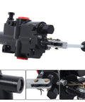 One Spool Hydraulic Controller 21 GPM 3625 PSI Valve with Half Inch NPT Ports for wood chippers, loaders, tractors, aluminum iron build