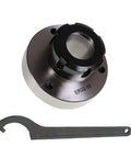 ER32 Collet Chuck 80mm Beefy Precision Lathe Tool For Tight Tolerance Workholding with wrench for machinists