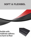 2 Pack Door Draft Stopper For Exterior And Interior Doors Self Adhesive Door Sweep And Weather Stripping showing flexibility