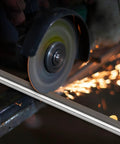 Two Pack Three Eighths Inch OD Stainless Steel Round Tube 9.5mm 12 Inch Length Weldable 304 Stainless Tubing being welded