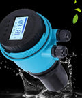 Ultrasonic Level Meter with LCD Water Level Sensor and LED Display, Digital Level Monitor for Liquids, 4 to 20mA Analog Output