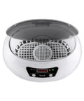 Heavy Duty 600ml Ultrasonic Cleaner With Digital Timer For Jewelry Glasses And Tools 40KHz Powerful Deep Clean Bath, top view.