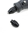 All-in-One Drill Chuck Collet Set For Rotary Tools 15-Piece Brass Collets with chuck adapter and tool