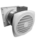70 CFM Wall Exhaust Fan for Small Rooms Up to 85 Sq Ft Quiet 4.0 Sones with round grille and duct for easy installation