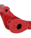 Heavy Duty Manual Pipe Bender Made From Heat Treated Carbon Steel used for plumbing with red painted finish.