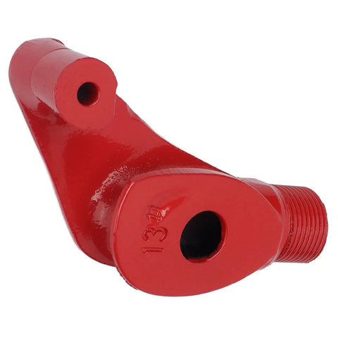 Heavy Duty Carbon Steel Conduit Bender Kit With 90 Degree Angle Guide And Non Marrying Finish For Electrical Pex Emtp Metal Pipe Tubing Professional Hand Tool, red bender head detail.