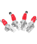 4 Pack Quick Release Toggle Clamps For Welding Tables And Woodworking, Heavy Duty Push Pull Workholding Clamps, Non Slip Tips