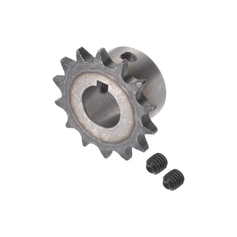 DIN ISO 06B Roller Chain Sprocket 14 Teeth Three Eighths Pitch 17mm Bore Heavy Duty A3 Carbon Steel Motor Drive Gear