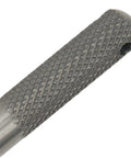 Close-up of heavy duty aluminum wheel hanger alignment pin, M14x1.5, for car tire repair, ensuring precise wheel swaps.