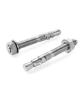 20 Pack Five Sixteenth Inch By Two And Three Quarter Inch 316 Stainless Steel Wedge Anchors For Office Garage Marine Use Durable