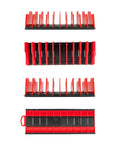 10 Tool Pliers Organizer Rack For Drawer Space Saving Holds 10 Pliers Upright Toolbox Ready Durable Made In USA Construction ORG41210, top view