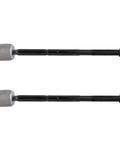 Set Of 2 Front Inner Tie Rod Ends For Chrysler Neon 2000 2002, PT Cruiser 2001 2010, Dodge Neon 2000 2005, SX 2.0 2003 2005, Plymouth Neon 2000 2001 EV404, Easy Install, 274mm Center To Socket End, Front Left Or Right. black tie rod ends