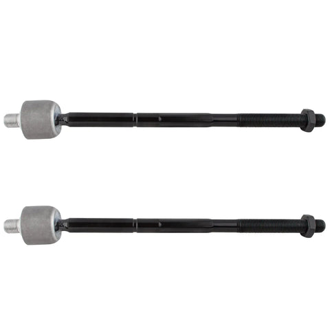 Set Of 2 Front Inner Tie Rod Ends For Chrysler Neon 2000 2002, PT Cruiser 2001 2010, Dodge Neon 2000 2005, SX 2.0 2003 2005, Plymouth Neon 2000 2001 EV404, Easy Install, 274mm Center To Socket End, Front Left Or Right. black tie rod ends